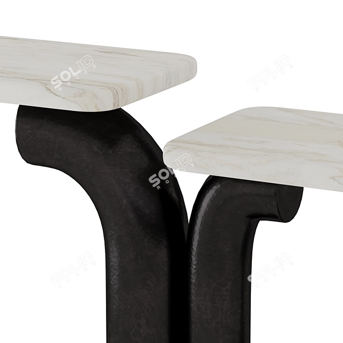 Wooddi Dragée Console Set 3D model image 6