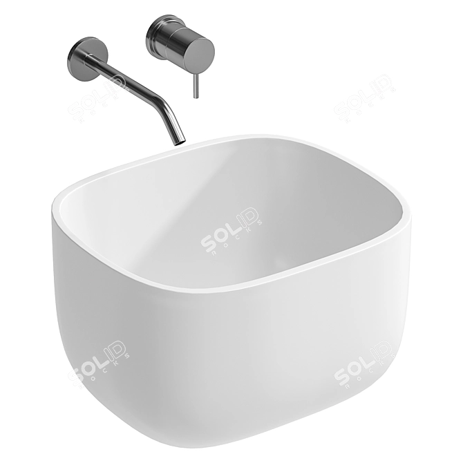 Antonio Lupi POGGIO Sink 3D model image 2