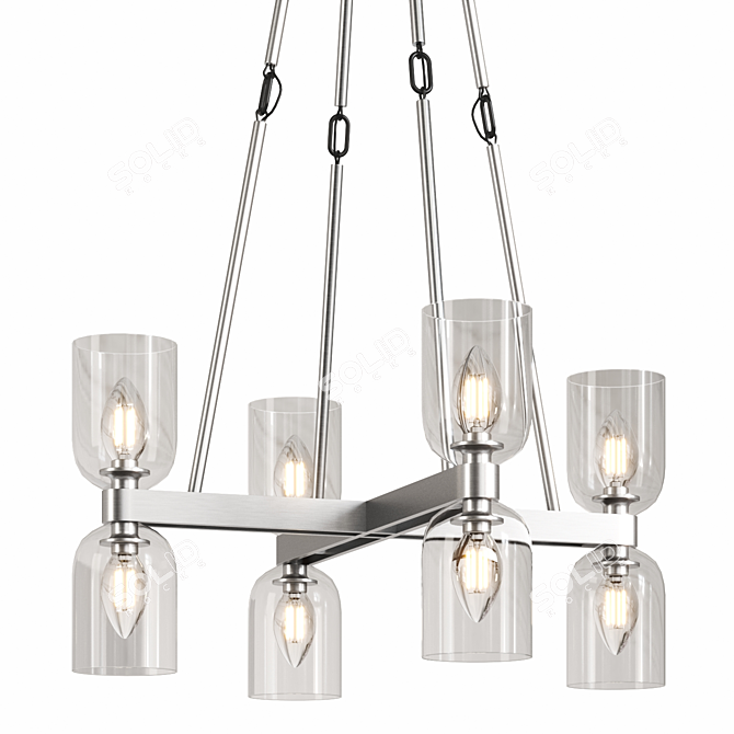 Contemporary Lucian Lighting Fixture 3D model image 2