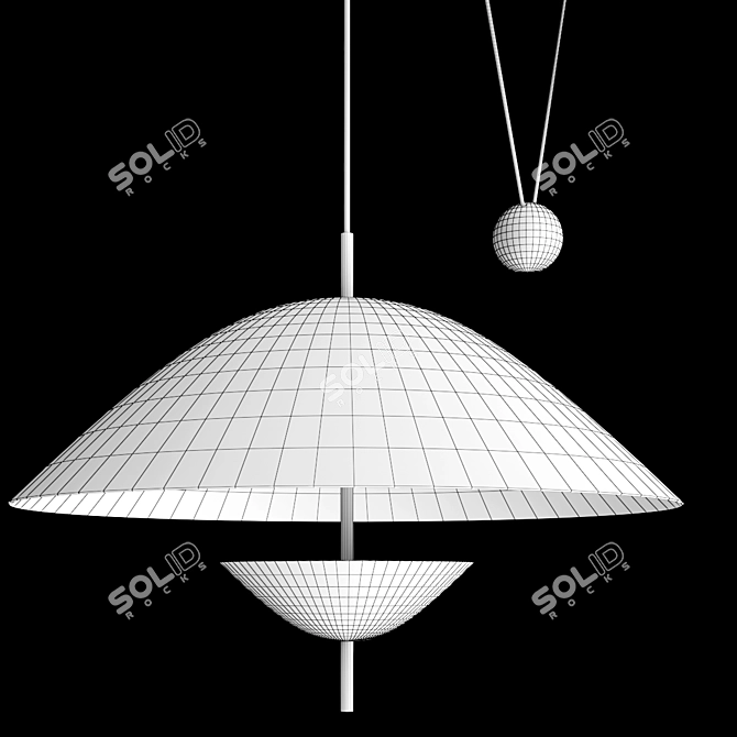 Ferm Living LOD Pendant 3D model image 4