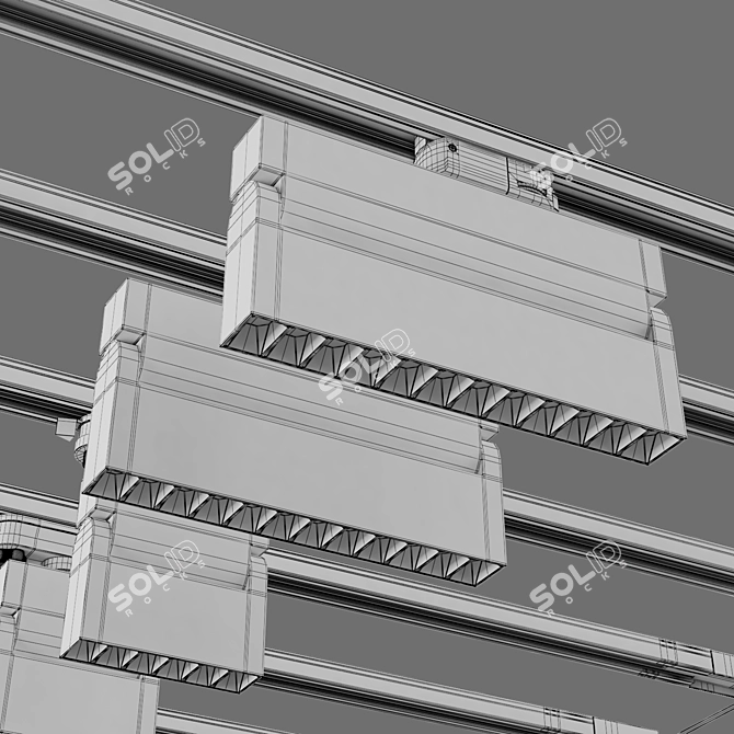 Elektrostandard Garda LED Track Light 3D model image 2