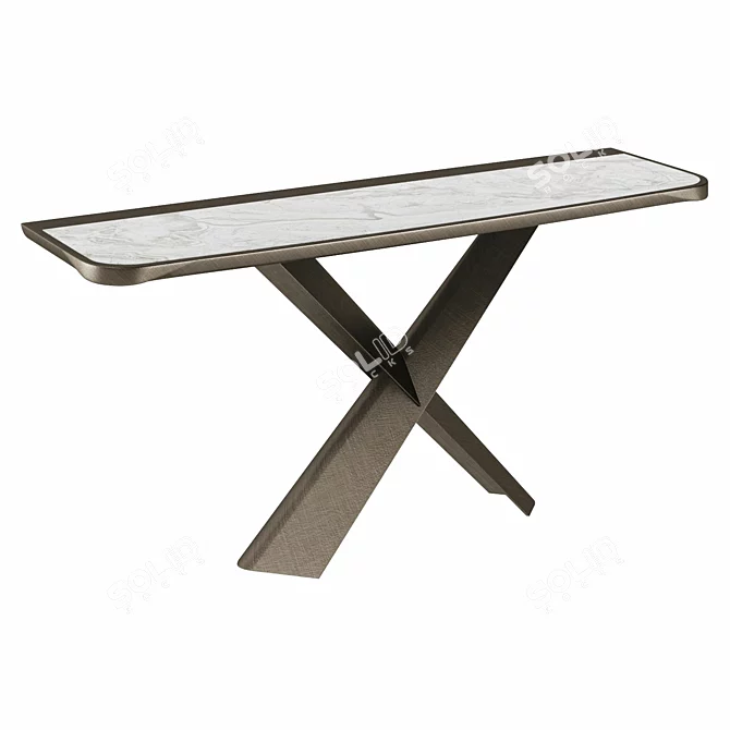 Elegant Keramik Console, Functional Stand 3D model image 4