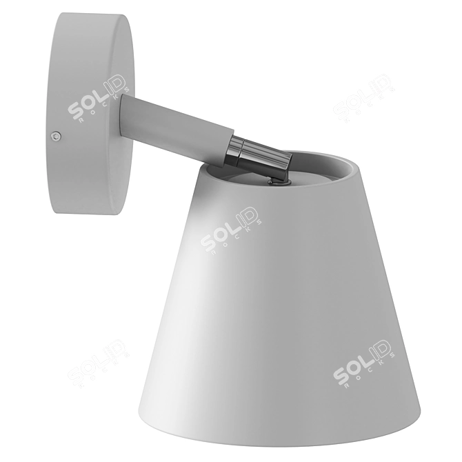 Modern Nordic Style Wall Lamp 3D model image 2