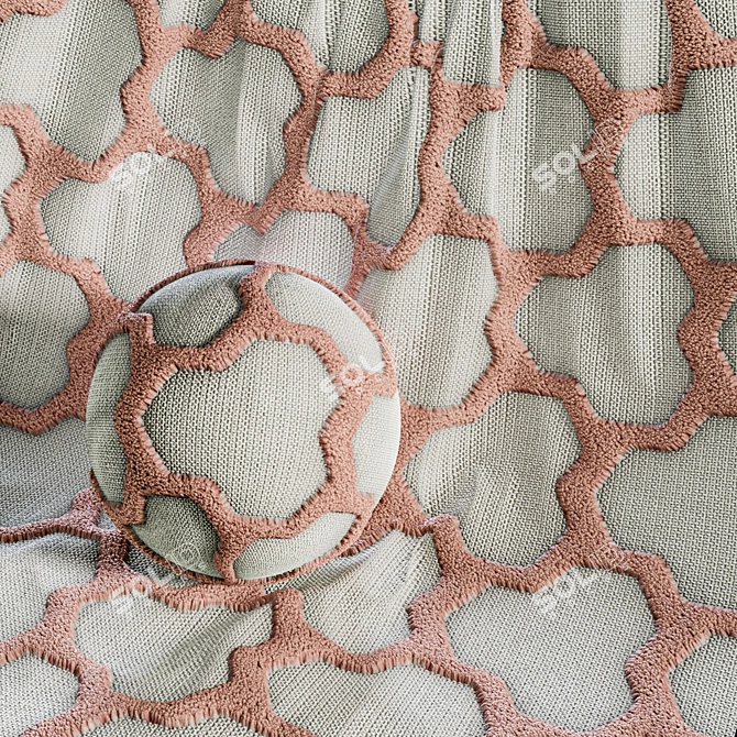  Punch Needle Fabric Set Vol.15 3D model image 5