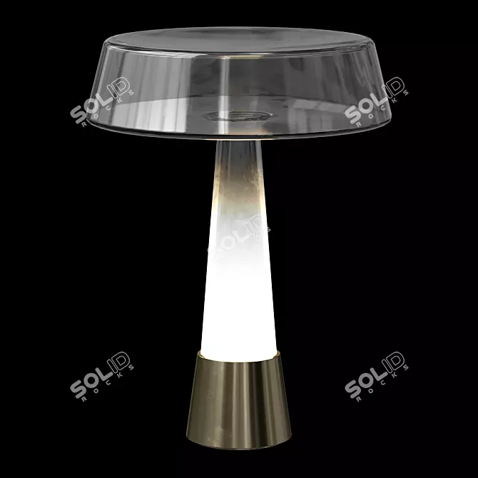 Geometric Modern Lighting Fixture 3D model image 1