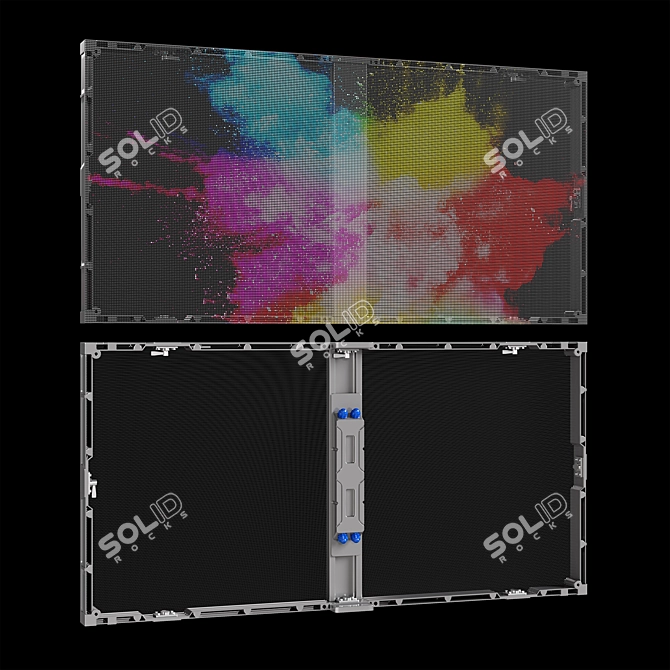 Dynamic Pixel Control Transparent Screen 3D model image 1