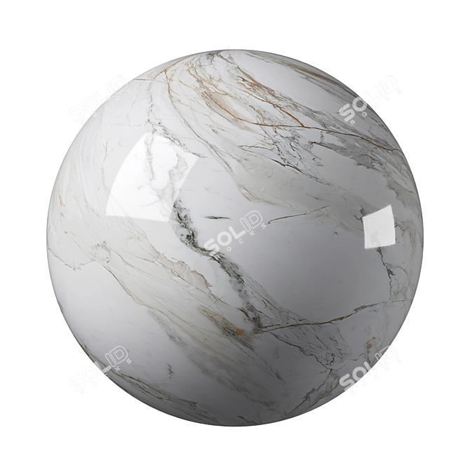 Marble Tiles 3D Model Kit 3D model image 5