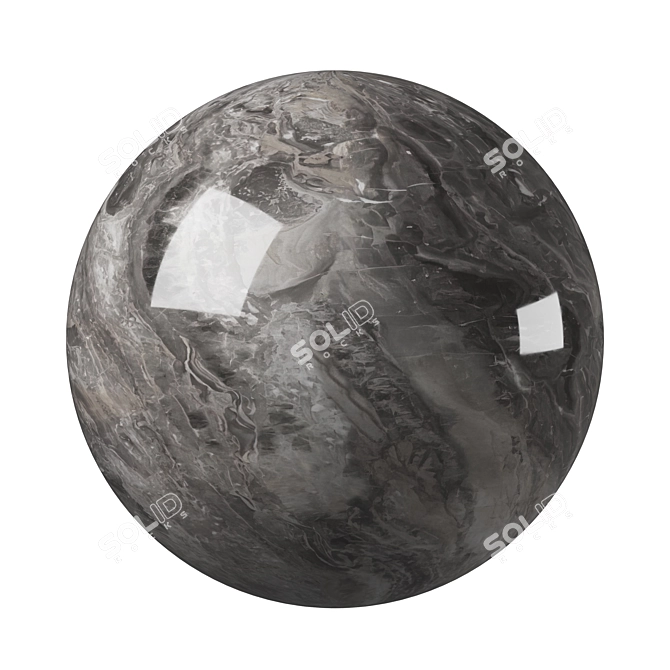 Marble 3D Texture Model Kit 3D model image 5