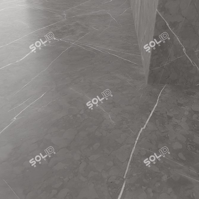 Luxury Marble 3D Tile Model 3D model image 2