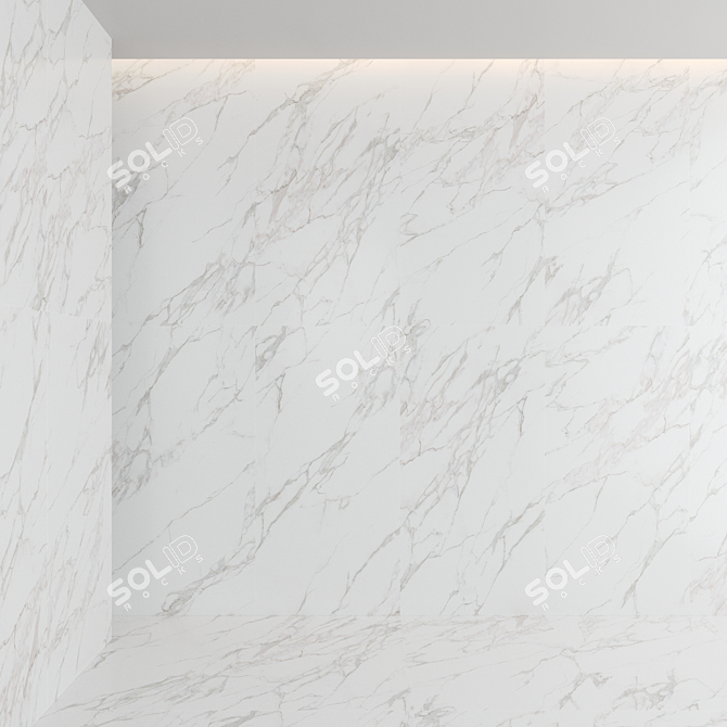 Premium Marble 3D Tile Model 3D model image 4