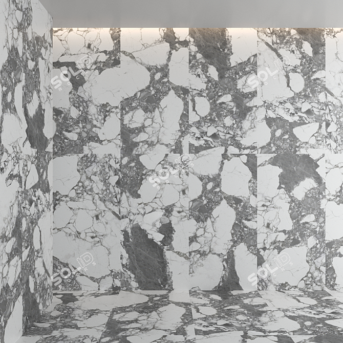 Ultimate Marble Tile Textures 3D model image 4