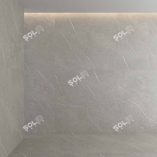 Luxury Marble Tiles 3D Model 3D model image 6