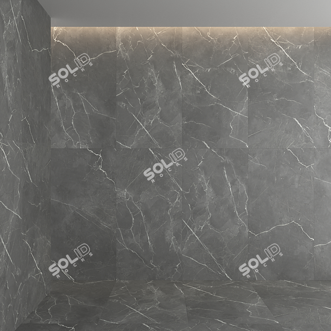 Elegant Marble 3D Texture Set 3D model image 4