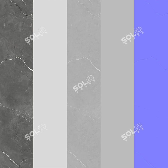 Elegant Marble 3D Texture Set 3D model image 7