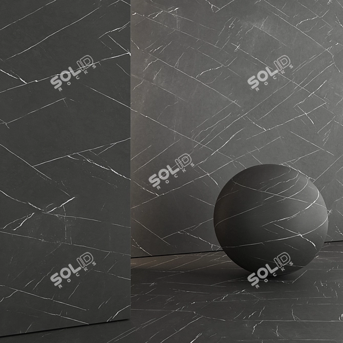 Marble Tiles 3D Model Kit 3D model image 1