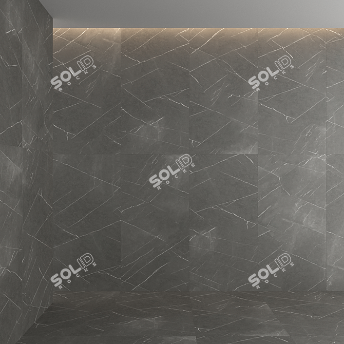 Marble Tiles 3D Model Kit 3D model image 4