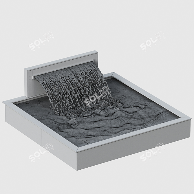 Serenity Solution Waterfall Fountains 3D model image 2