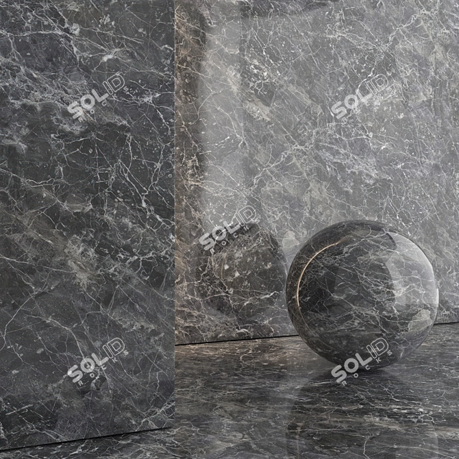 Luxury Marble 3D Model Kit 3D model image 1