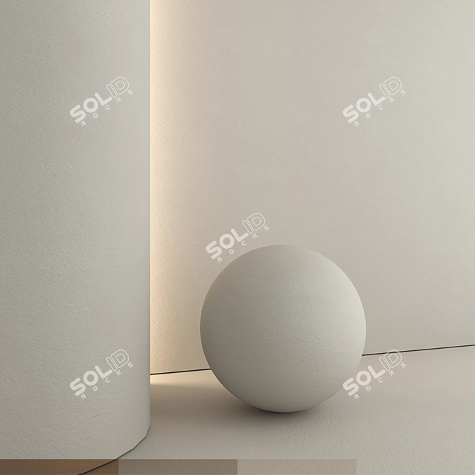 Luxury Plaster Materials Pack 3D model image 1