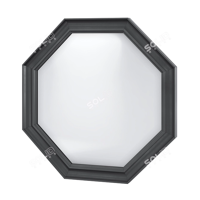 Lorenta Makeup Mirror by La Redoute 3D model image 1