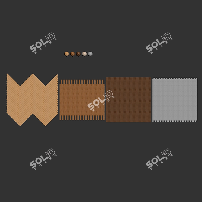 Wood Floor Texture Pack - 3D Models 3D model image 7