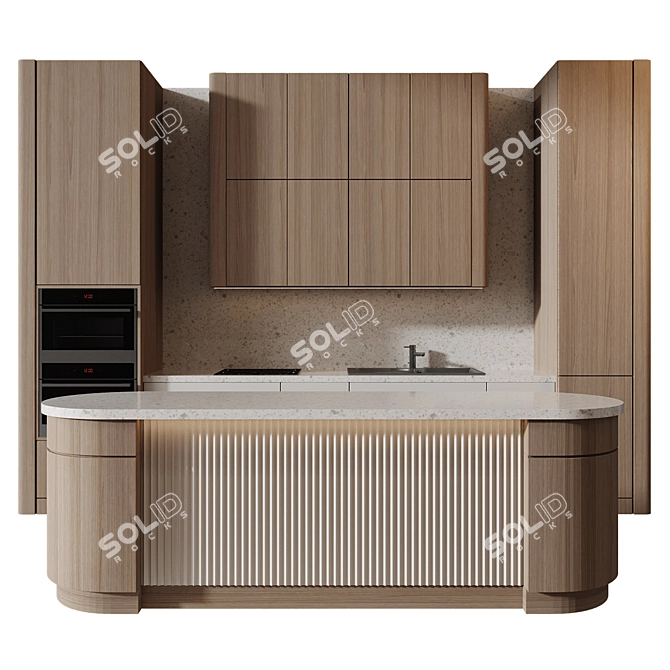 Modern Kitchen Decor Set 2013 3D model image 1