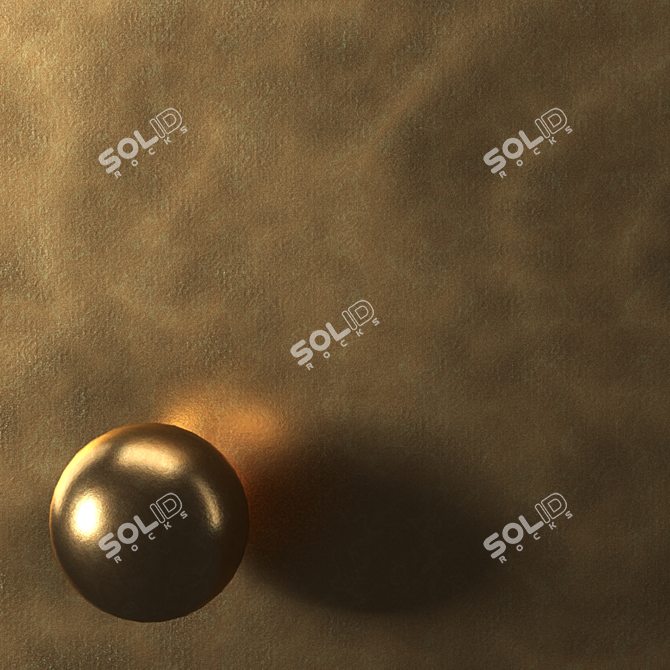 Vray Brass Procedural Material Kit 3D model image 4