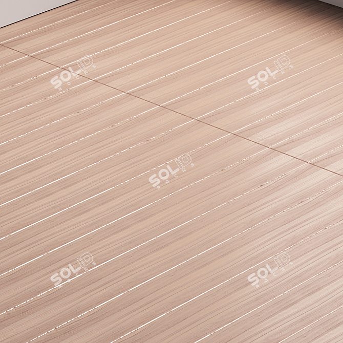 Multi-Textured Oak Parquet Set 3D model image 5