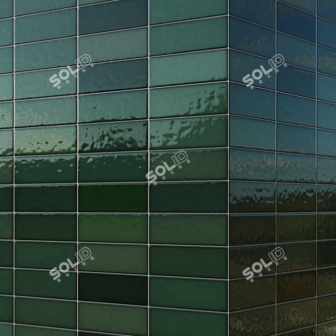 Artisan Equipe Tile Collection 3D model image 1