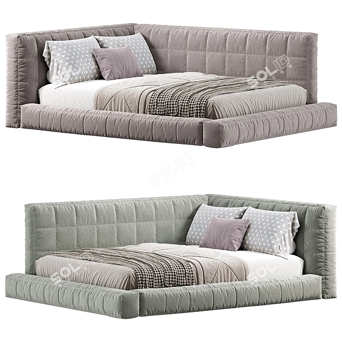 Baldwin Lounge Corner Bed 3D model image 2