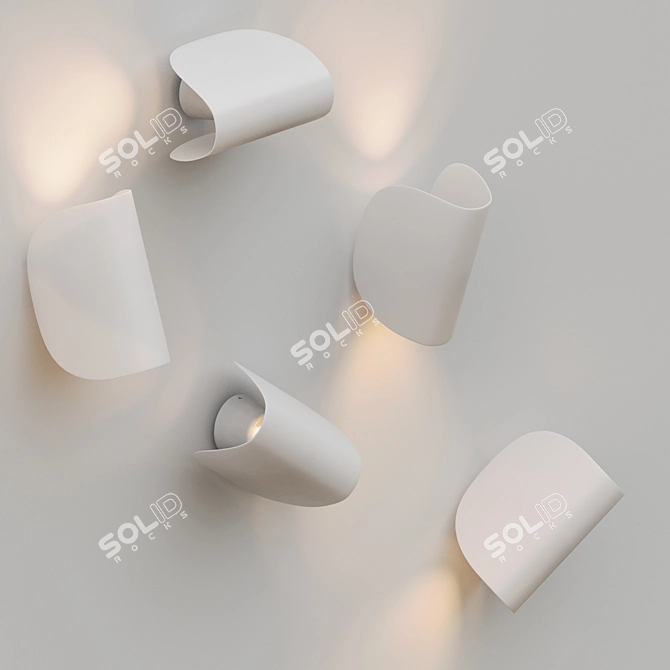 Fontana Arte Io Wall Light 3D model image 2