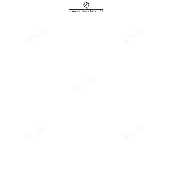 Elegant Decor Set 116 3D model image 1