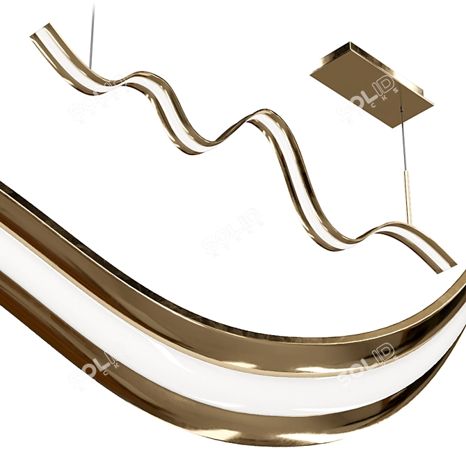  Modern Pendant Light Fixture "Zeus 3D model image 3