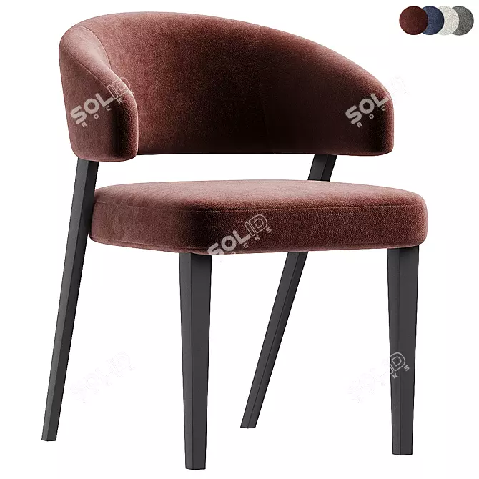 Modern 3D Model Chair Horton 3D model image 1