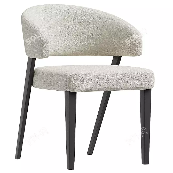 Modern 3D Model Chair Horton 3D model image 2
