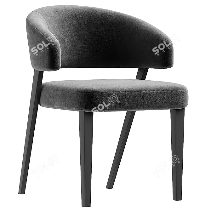 Modern 3D Model Chair Horton 3D model image 4