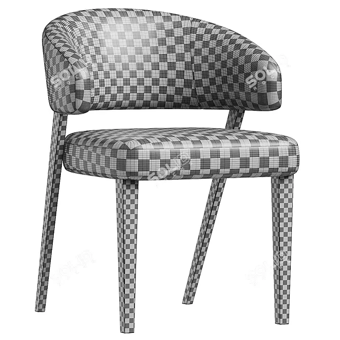 Modern 3D Model Chair Horton 3D model image 5
