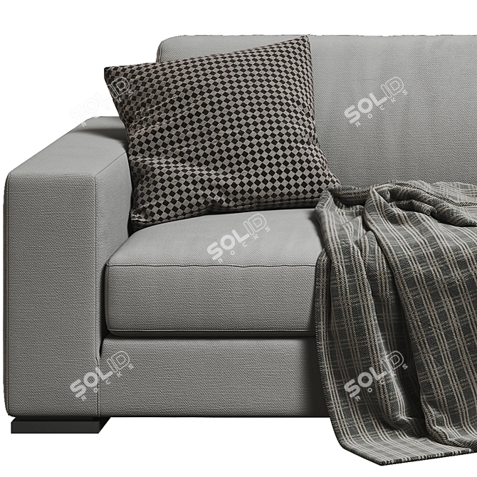 Modern Marac Avana 2-Seater Sofa 3D model image 3