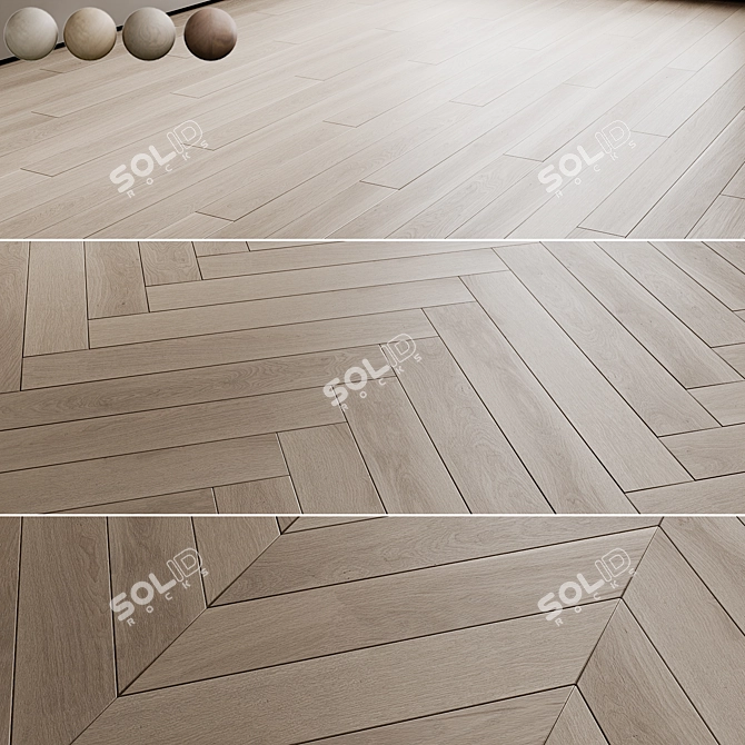 Boen Parquet Board Varieties 3D model image 4