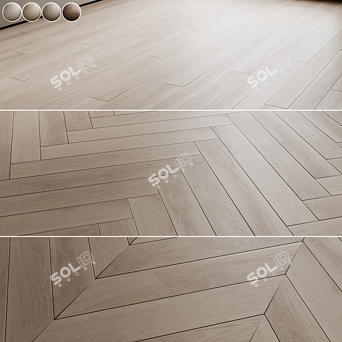 Boen Parquet Board Varieties 3D model image 9