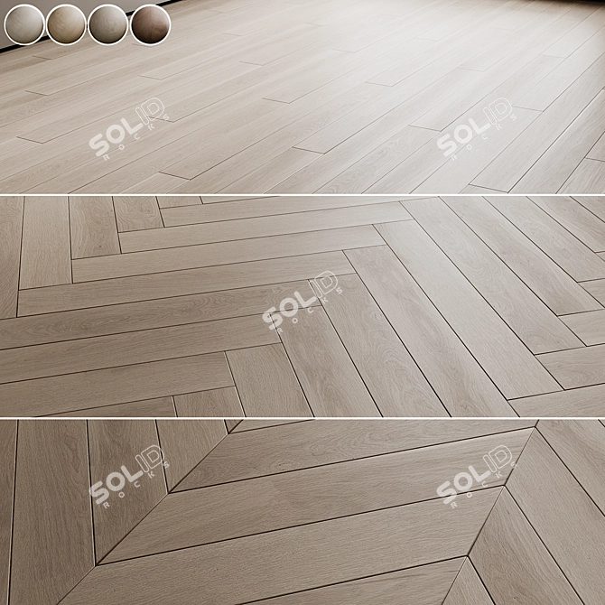 Boen Parquet Board Varieties 3D model image 10