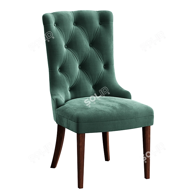 Manhattan High Chair Konyshev 3D model image 1