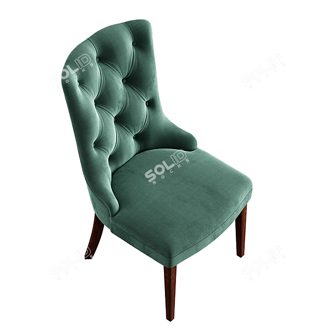 Manhattan High Chair Konyshev 3D model image 4