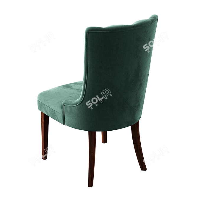 Manhattan High Chair Konyshev 3D model image 5