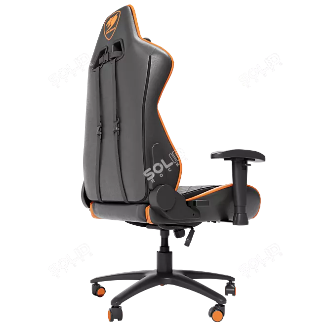 Ergonomic Gaming Chair Cougar Armor One 3D model image 5