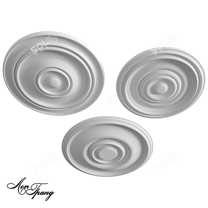 Smooth Rosettes by LepGrand 3D model image 2