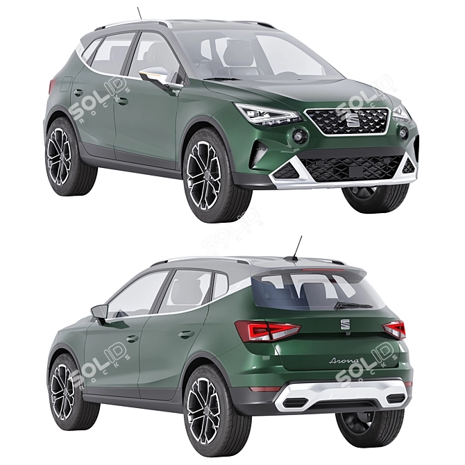 Archive Files for SEAT Arona 3D model image 1