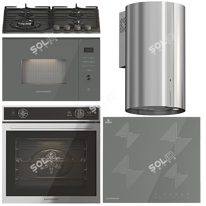 Kuppersberg Smart Appliance Set 3D model image 2