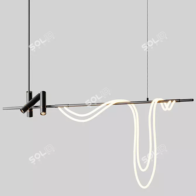 Tracer Ceiling Light from Dekorfine 3D model image 2