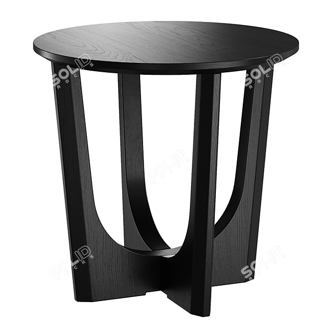 Modern Tovi Side Table 3D model image 3